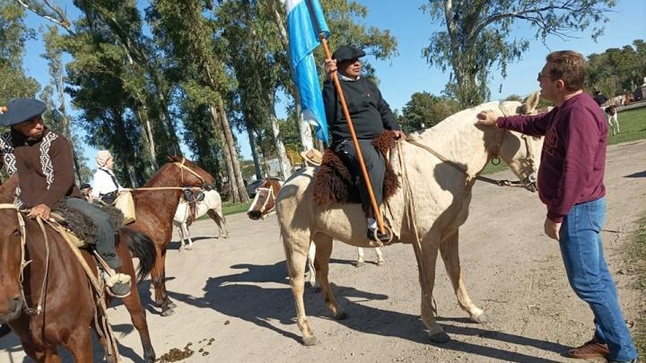 El Senador Borla visitó varias localidades con una nutrida agenda