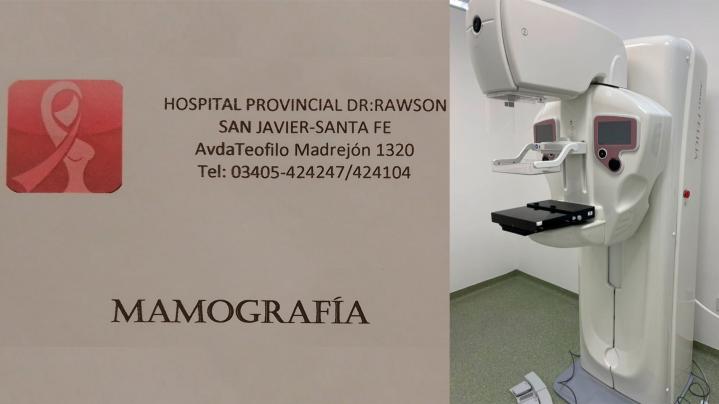 El Servicio de Mamografía del Hospital G Rawson puso en funcionamiento el nuevo mamógrafo con alta tecnología