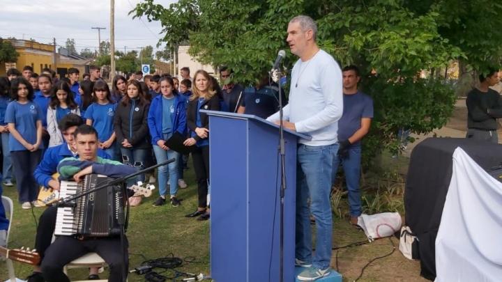 Cayastá: Carlos Kaufmann participó de las actividades por el 25 de Mayo en la localidad