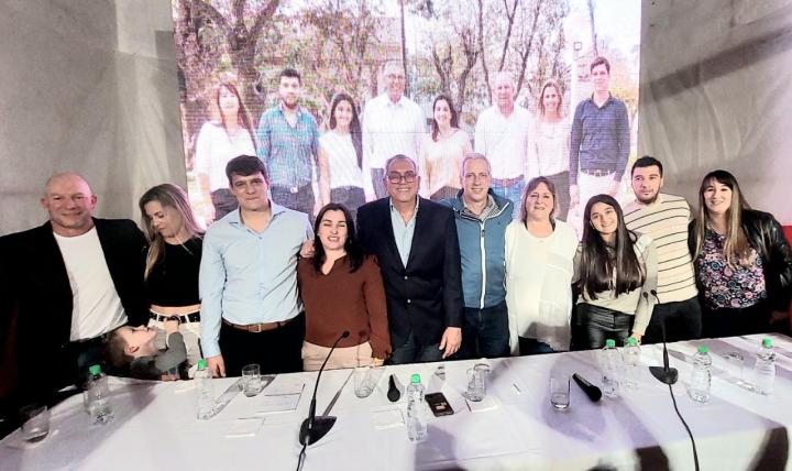 San Javier: Mario Migno y Dioni Scarpin presentaron los candidatos de “Unidos para Cambiar Santa Fe”