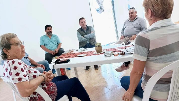 El Senador Borla visitó Vera y Pintado y se reunió con instituciones locales