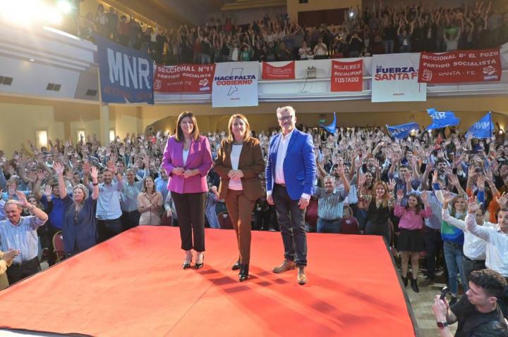 Mónica Fein, Eugenio Fernández y Clara García se lanzaron oficialmente: “vamos a ser gobierno en Santa Fe”