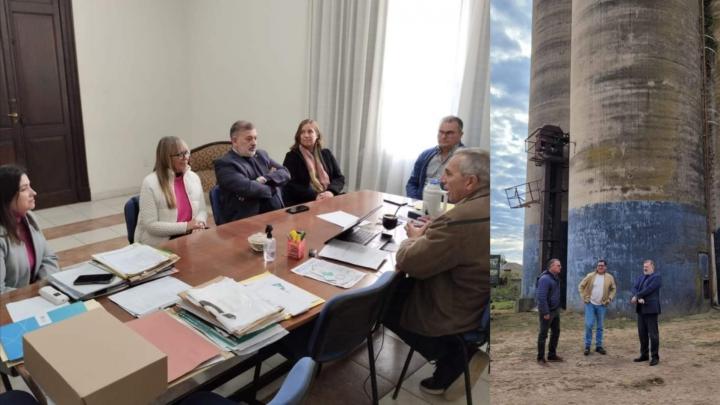 San Javier: Municipalidad y UNL trabajan para la recuperación de los silos y galpones del ex Molino Mocoví 