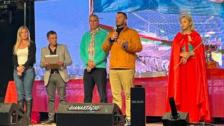 Norberto Ruscitti participó de la Fiesta Nacional del Amarillo en Helvecia