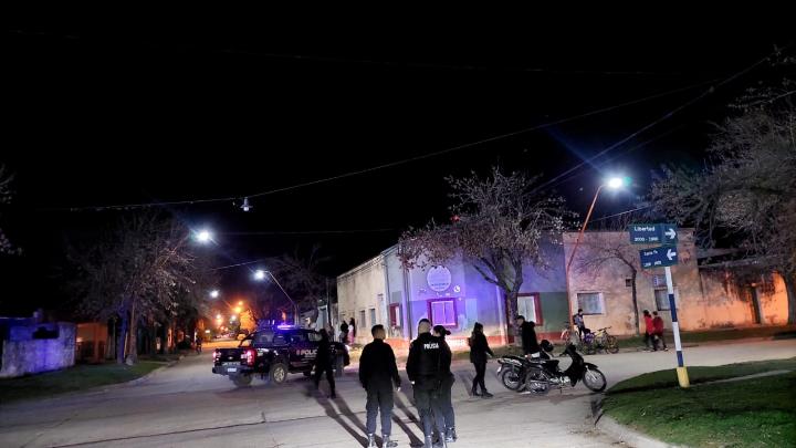 San Javier: raspones y golpes tras caerse de la moto en el centro 