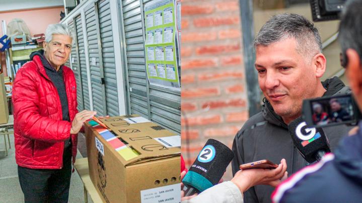 San Javier: Emitieron su voto el Senador Baucero y el Concejal Eduardo Baucero
