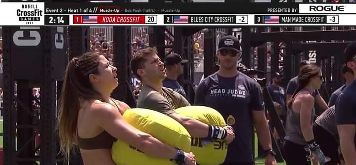 Agustina Haag, comenzó los crossfit game
