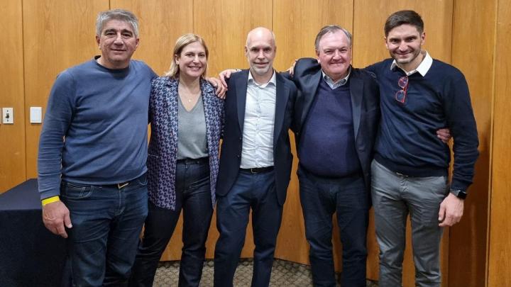 El Diputado Bastia se reunió con Horacio Rodríguez Larreta y otros referentes de su espacio