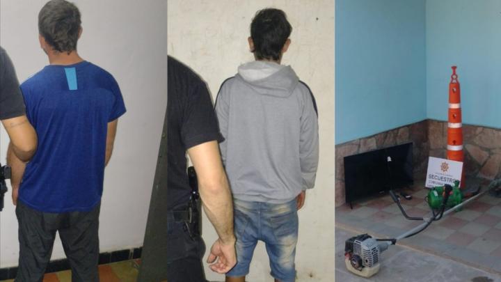 Santa Rosa: la policía de Garay aprehendió a dos ladrones e hizo fuertes intervenciones 