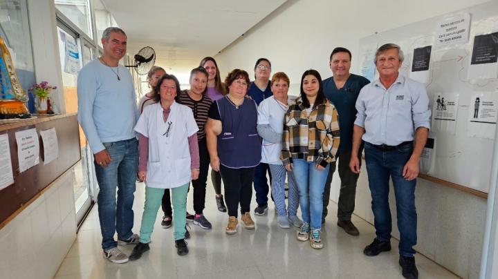 Carlos Kaufmann: Servicio de enfermería en el Centro de Salud de Colonia San Joaquín