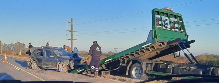 Vuelco con lesionados entre Cayastá y Santa Rosa de Calchines 