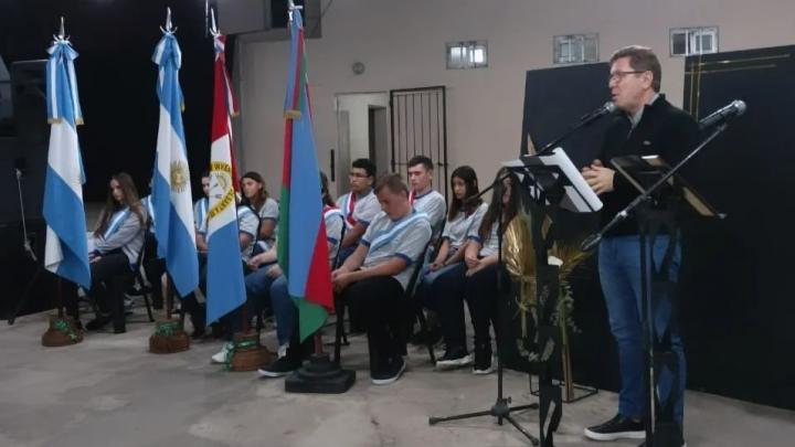 El Senador Borla apoya instituciones educativas en el Departamento San Justo