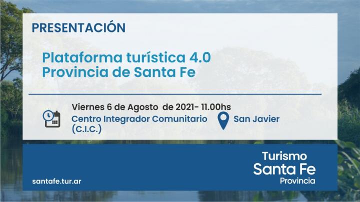 Presentan en San Javier, la plataforma turística provincial santafesina 