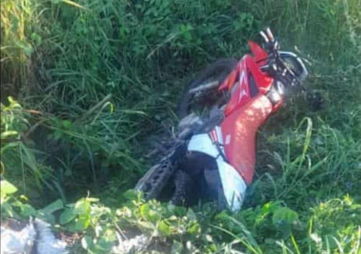 La policía de San Joaquín encontró una moto robada en San Javier 