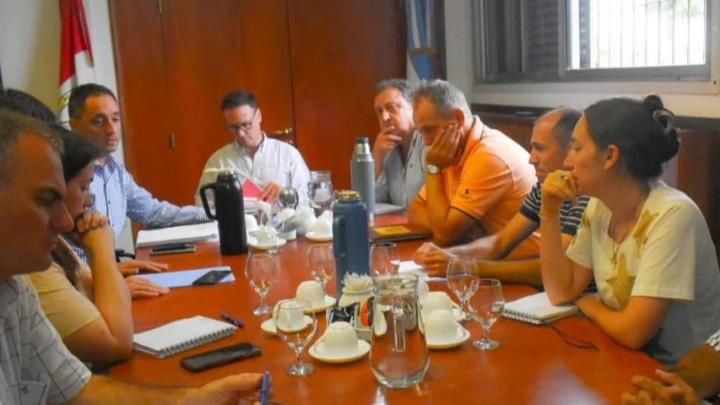 Cayastá: Berli participó de importante reunión por la Emergencia Hídrica