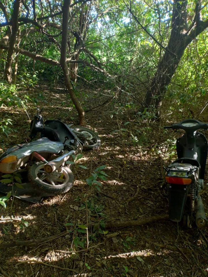 La policía de San Javier encontró dos motos robadas en la ciudad 