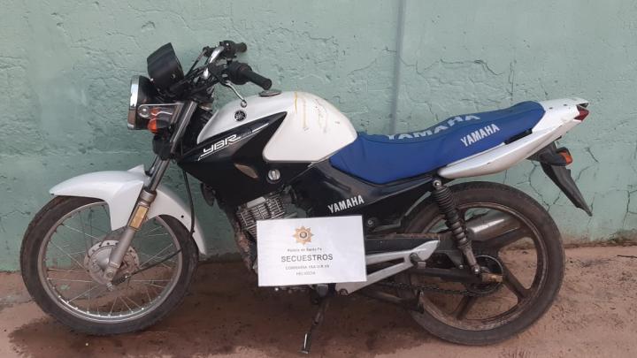 Motocicleta robada en Santa Fe apareció en Helvecia 