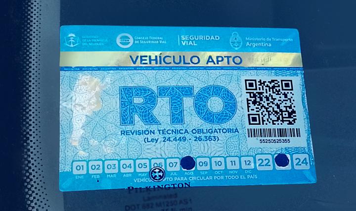 APSV habilita la conducción con certificado de RTO provisorio