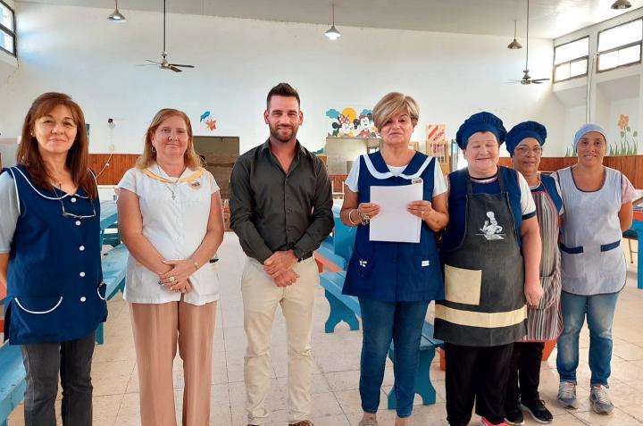 San Javier: provincia invierte más de $5.000.000 en arreglos para el comedor de la escuela Nª 853 
