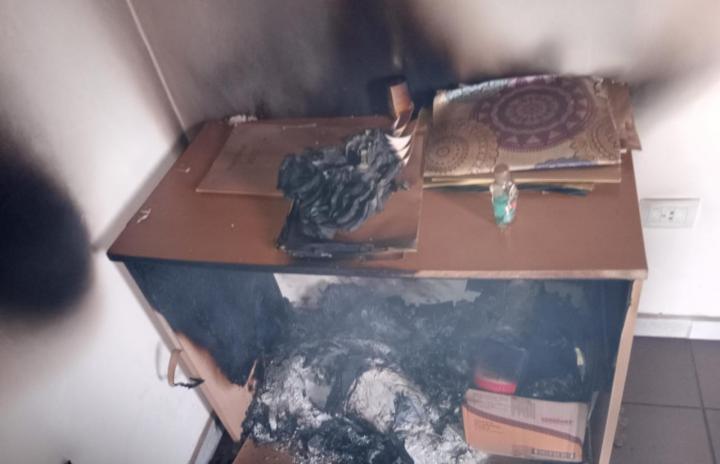 San Javier: sospechoso incendio y más de medio millón de pesos en una oficina pública