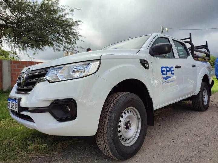 Nueva camioneta para la guardia de EPE agencia Videla 