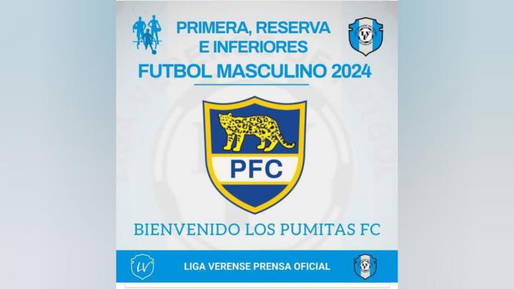 Bienvenidos a Liga Verense Los Pumitas FC