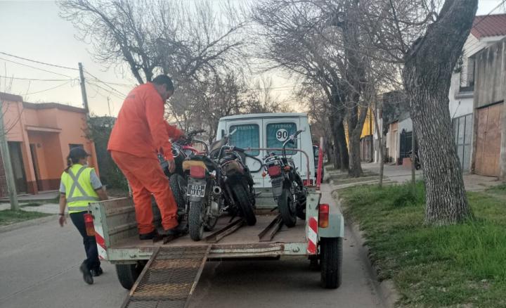 San Javier: Controles viales y secuestro de motos durante el fin de semana