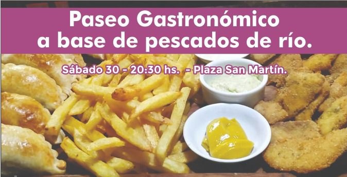 San Javier: Paseo Gastronómico a base de pescado de Rio 