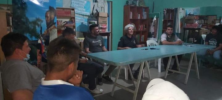 El Senador Baucero se reunió con pescadores de San Javier 