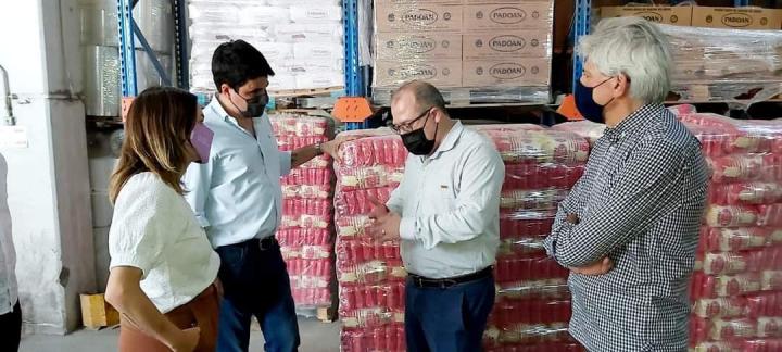 San Javier: Eduardo Toniolli y Lucila De Ponti recorrieron emprendimiento productivos