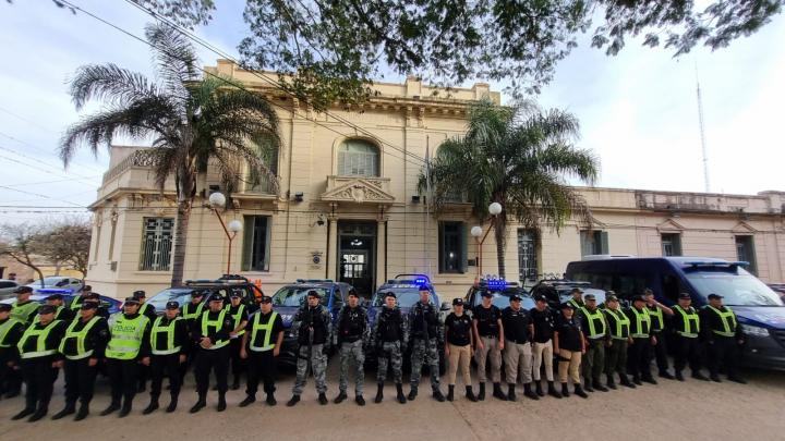 Fuerte operativo de saturación policial en San Javier 