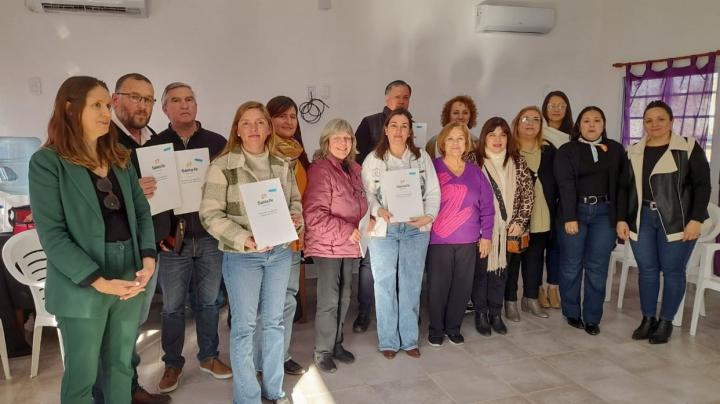 Firma de convenios para fortalecer áreas de igualdad, genero y diversidad en San Javier 