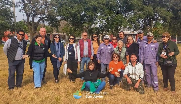 Nueva plantación de árboles nativos