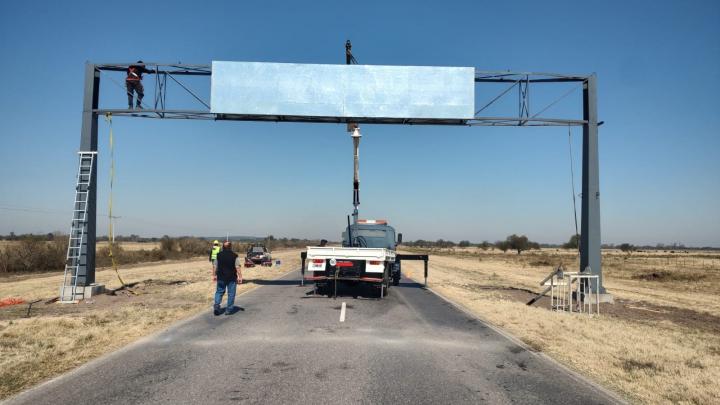 Se aproxima la inauguración del nuevo portico de acceso a Alejandra 