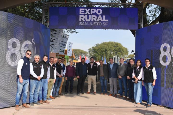 Comenzó la Expo Rural San Justo, una fiesta de toda la comunidad