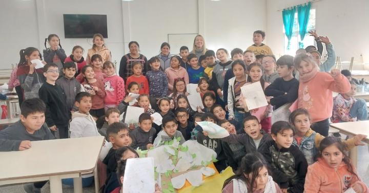 Educación ambiental por el Día del Arbol en Cayastá 