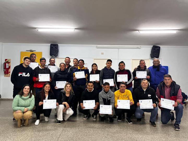 Culminó el curso de arbitraje en San Javier