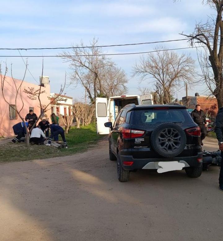 Accidente de tránsito en la mañana de San Javier 