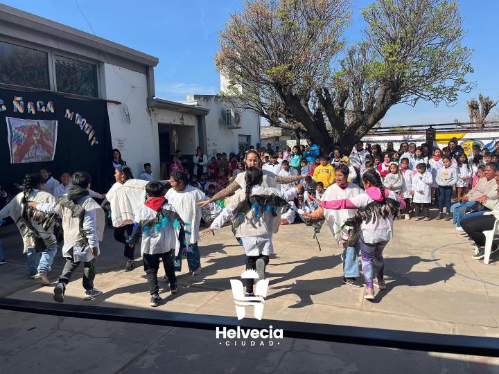 El gobierno local de Helvecia participó del acto en celebración del Año Nuevo Mocovi en la Escuela N°423