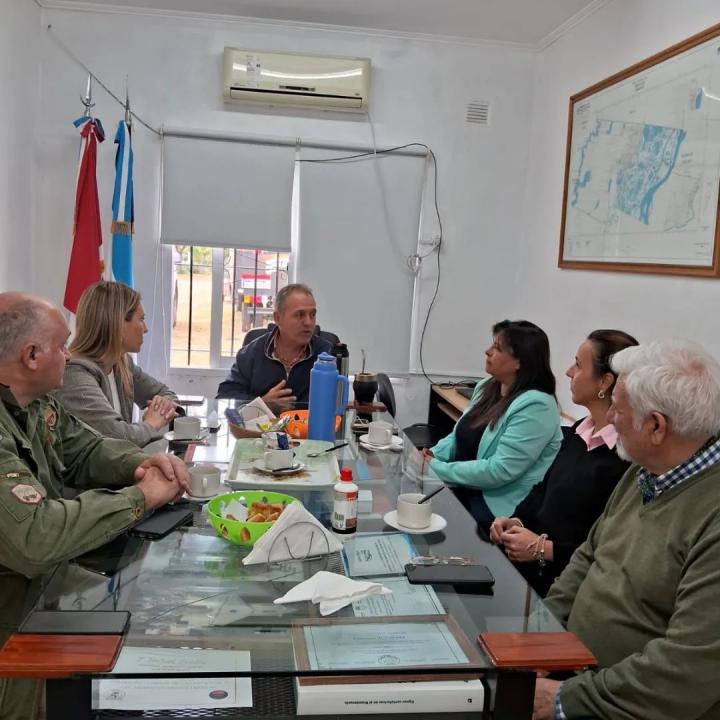 Visita de la Secretaria de Gestión Institucional del Ministerio de Seguridad a Cayastá