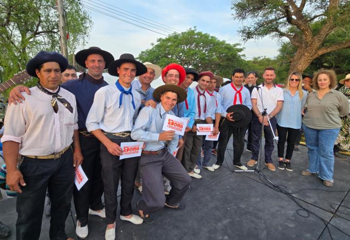 Villarruel, Kling y Ledesma representarán al departamento San Javier en la doma de Cayastá 