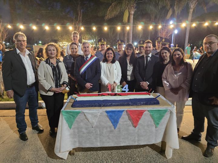 San Javier acompañó los festejos por el 154° Aniversario de Alejandra