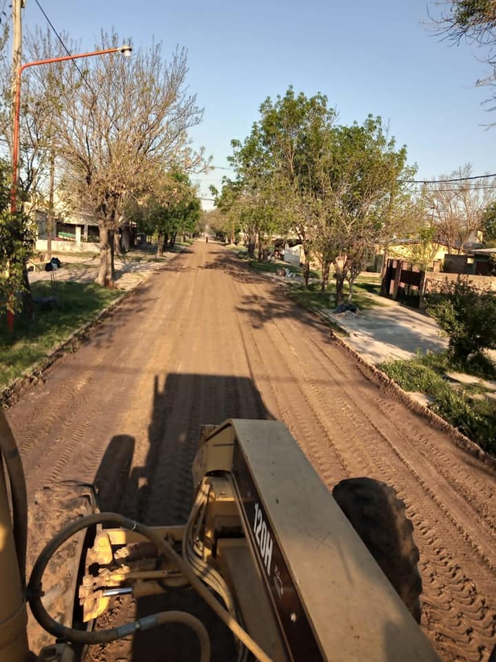 La Municipalidad  de San Javier realiza arenado y mejoras en luminaria de barrio Fonavi