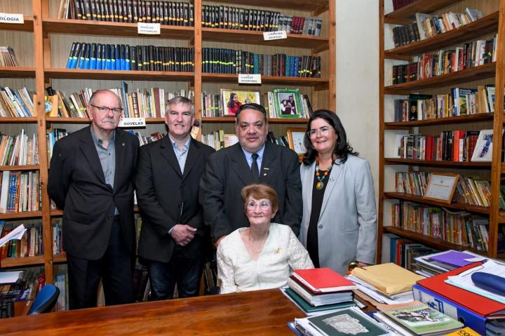 Se celebró el 50° aniversario de la Biblioteca Popular 