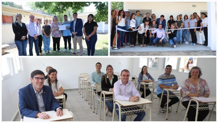 Programa 1.000 Aulas: en una escuela de Helvecia se concretó la segunda inauguración