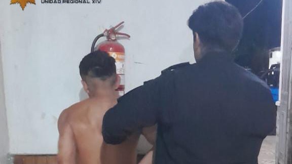 Colonia Teresa: masculino detenido por insultar y exhibición obscena