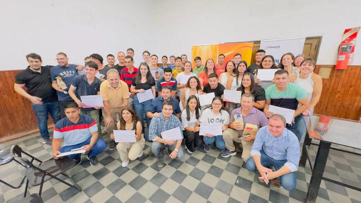 Entrega de certificados del programa impulsa en Cayastá 