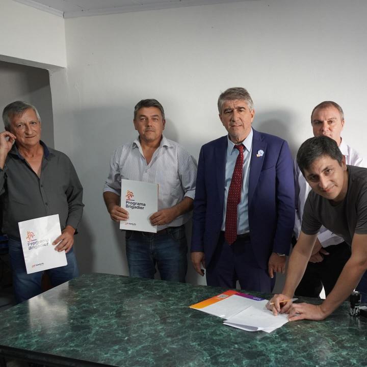 Programa Brigadier: 75 millones para obras en Santa Rosa, Colonia Mascias y Saladero Cabal
