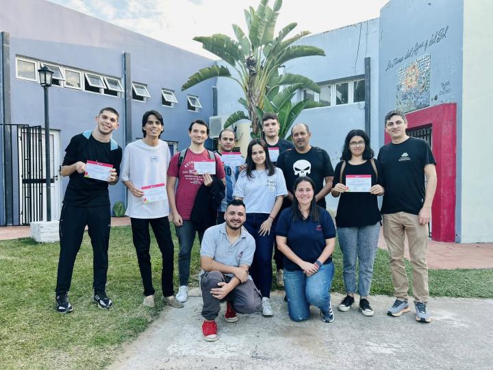 Finalizó el curso de integración a la programación en Santa Rosa