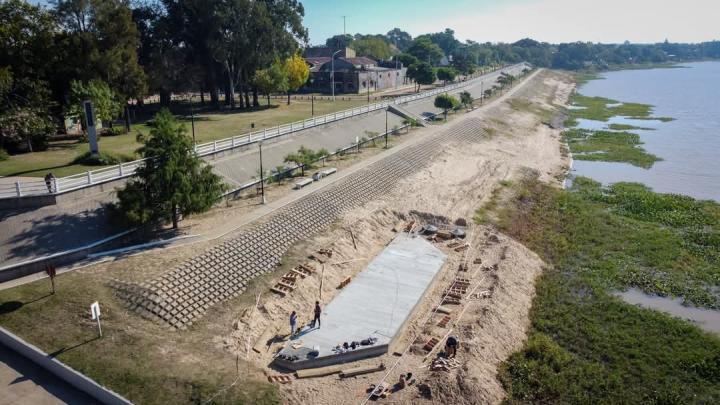 Avanza a paso firme la construcción de la Estación Flotante en Cayastá